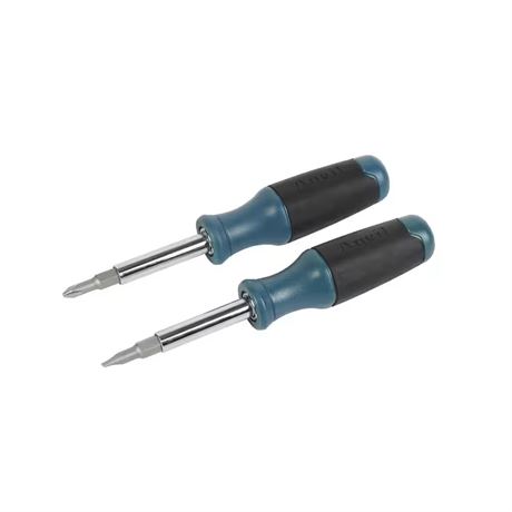 Tournevis multi-embouts 6-en-1 paquet 2