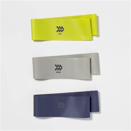 Trousse bandes élastiques All In Motion - 3 bandes