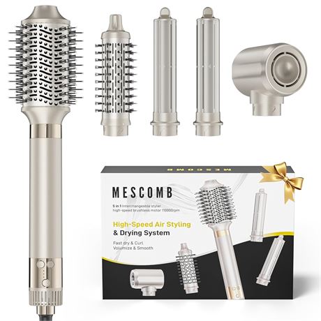 Brosse soufflante MESCOMB 5 en 1 séchoir et styler