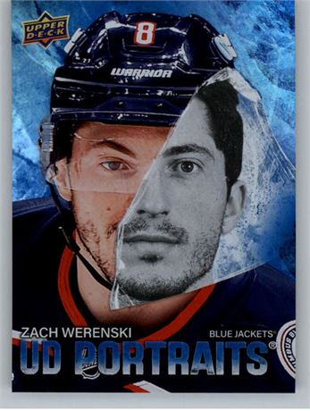 Carte Upper Deck Portraits 2025-26 Zach Werenski