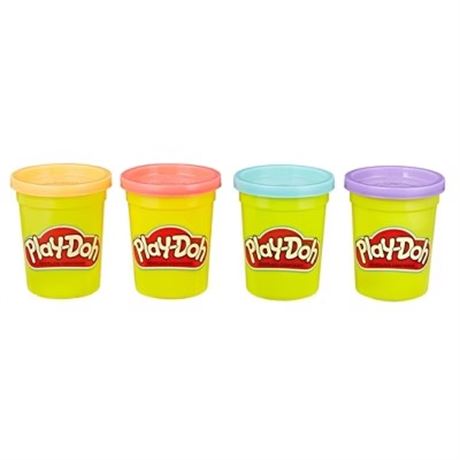 Pâte à modeler Play-Doh couleurs douces (lot de 4)