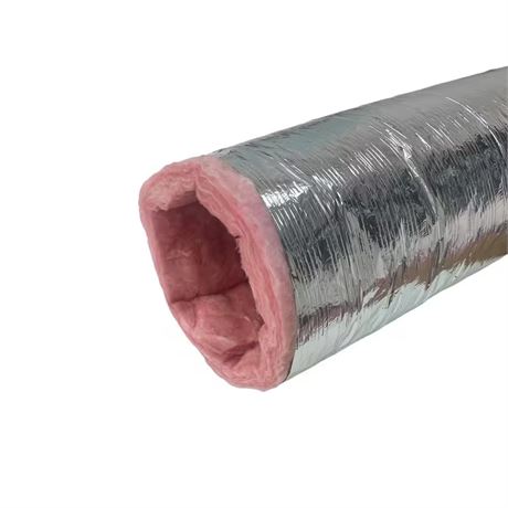 Manchon d'isolation de conduit R8 6 po