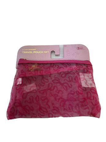 Ens. 3 pochettes de voyage