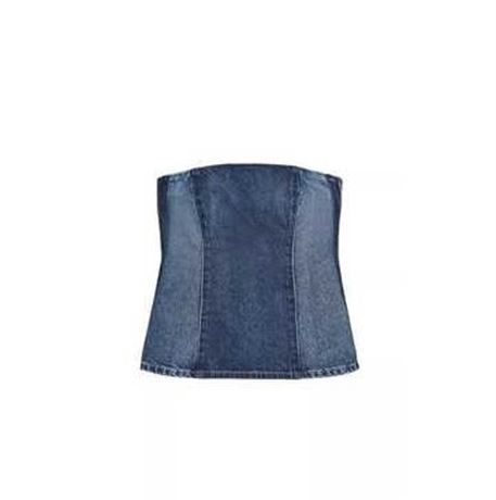 S - Haut en jeans femme ZARA