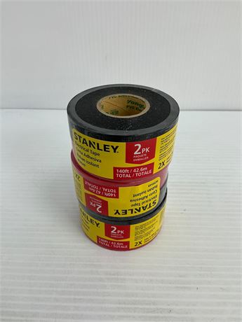 Ruban isolant Stanley (ens. de 3)
