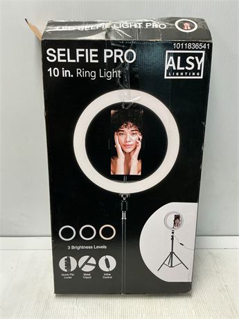 Anneau lumineux selfie 10 po