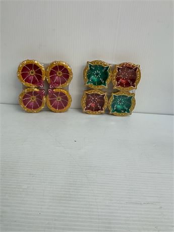 Bougeoirs Diya Beautyfive, lot de 2