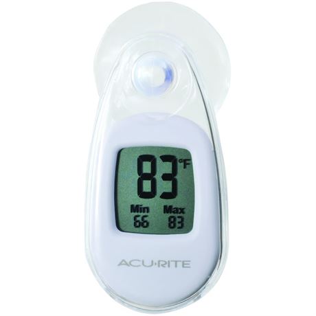 Thermomètre numérique AcuRite plastique blanc