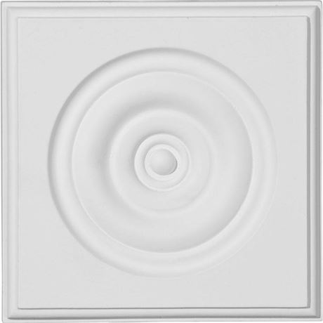 LOT DE 3 Plinthes traditionnelles Bullseye Ekena Millwork PB05X05X01TR 5-3/4 po
