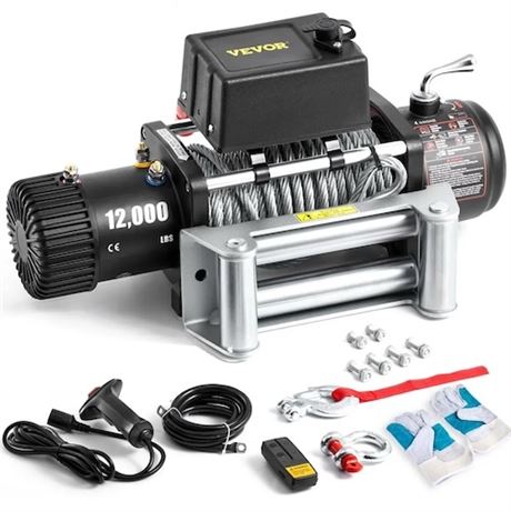 Treuil électrique VEVOR 12000 lb 12V