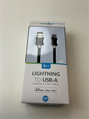 Câble de recharge Lightning vers USB-A