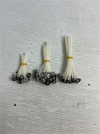 Mèches cire bougies (3 tailles)