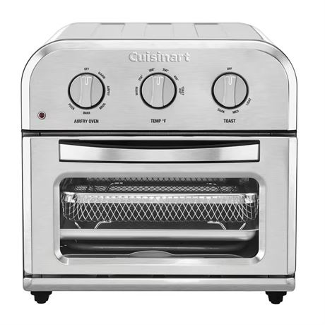 Four grille-pain friteuse à air compact 1500 W inox