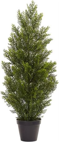Arbre cèdre artificiel 3 pi intérieur/extérieur