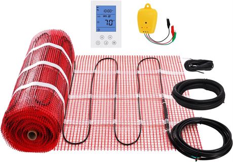 Tapis chauffant électrique VEVOR pour plancher 100 pi²