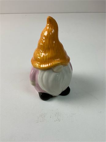 Décoration gnome rose 6 po