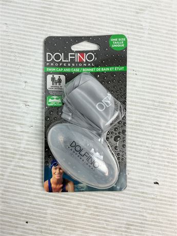 Bonnet natation Dolfino avec étui