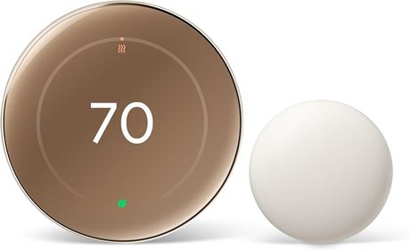 Thermostat intelligent Google Nest 4e génération avec capteur
