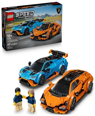 BOÎTE OUVERTE LEGO Speed Champions Lamborghini Revuelto Huracán STO77238,607 pcs