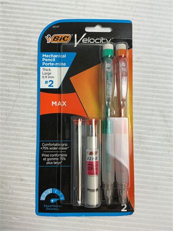 Crayons mécaniques BiC Velocity 0.9mm (2)