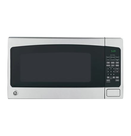 Micro-ondes comptoir GE 2 pi³ grand 1200 W avec capteurs (inox)