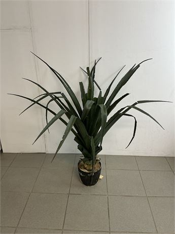 ENDOMMAGÉE - Plante décorative artificielle 4 pi