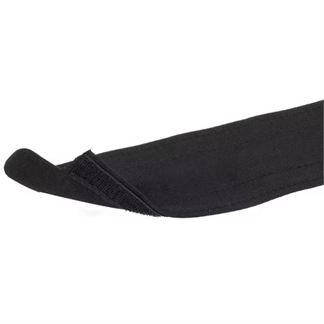 Protège-câble de plancher en tissu noir 15 pi