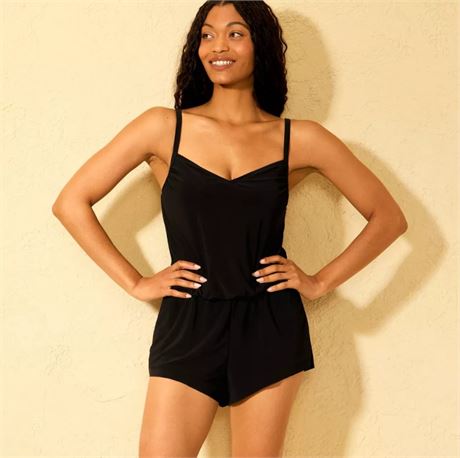 M - Combi maillot femmes 1 pièce Shade & Shore noir