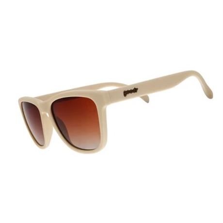 Lunettes soleil goodr adulte OG Toasted Marshmallow Magic rect. - beige