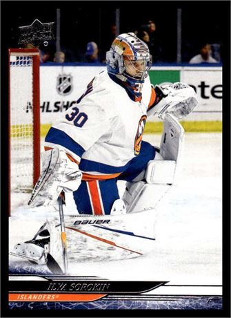 Carte hockey Ilya Sorokin 2024-25 Upper Deck #116