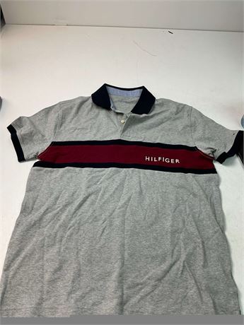 Tommy Hilfiger — Polo en coton piqué homme taille L