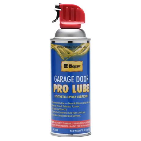 Lubrifiant synthétique Pro pour portes de garage