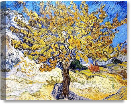 Toile Van Gogh Le mûrier reproduction canvas
