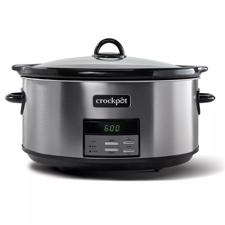 Mijoteuse numérique Crock-Pot 8 pte inox noir