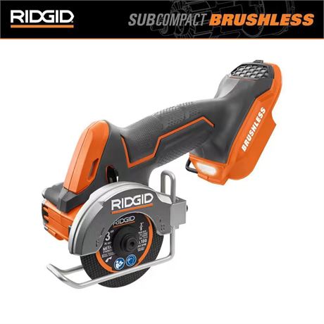 OUTIL SEUL - Scie multi-matériaux sans fil RIDGID 18V SubCompact 3 po