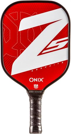 Onix Z5 Raquette de pickleball en fibre de carbone graphite avec poignée confort