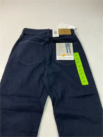 Jean taille haute coupe droite taille 27