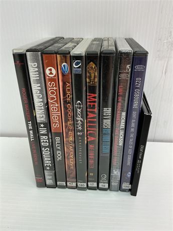Lot de 10 CD musique