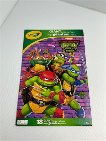 Pages à colorier géantes TMNT