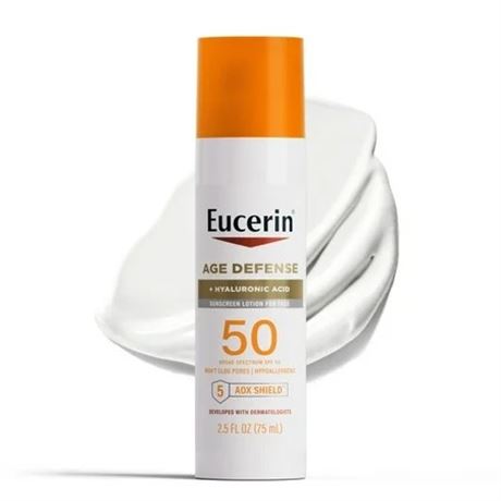 Crème solaire visage Eucerin anti-âge