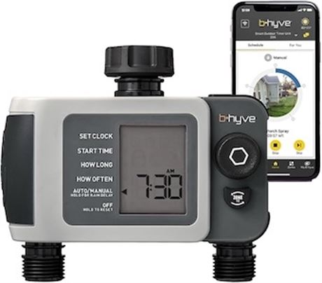 Minuterie d'arrosage intelligente Orbit 24632 B-hyve XD 2 sorties