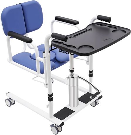 LIRE DESCRIPTION - Chaise élévatrice hydraulique patient 330,7 lb,