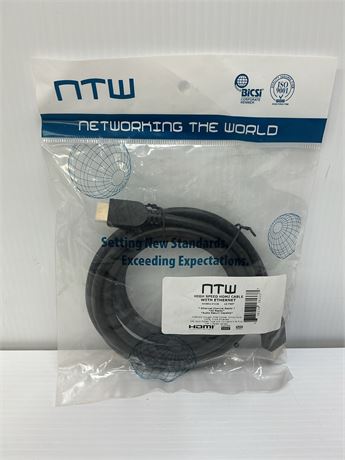 Câble HDMI haute vitesse NTW avec Ethernet