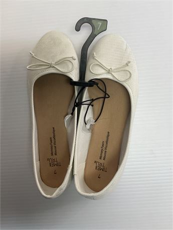 Ballerine blanc cassé Time and Tru gr.7