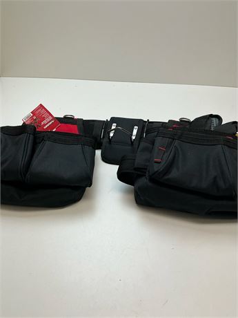 Ceinture outils Husky 2 sacs bretelles