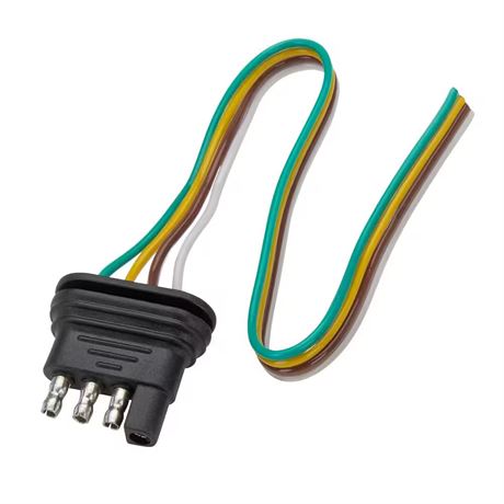 Connecteur plat de remorque 4 voies 12 po