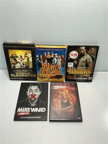 Lot de 5 films