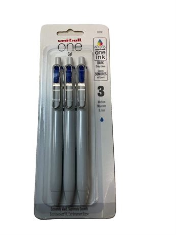 Stylos gel Uni One rétractables 0.7 mm