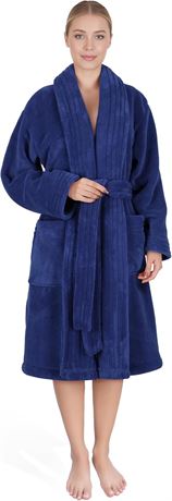 Robe de chambre 2XL polaire American Soft Linen femmes douce et moelleuse