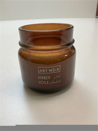 Bougie Art Wick 4.6 oz Amber Veil